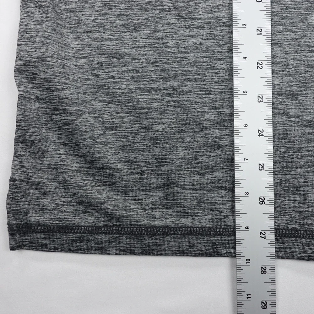Tommy Bahama Polo Shirt Men's Large Dark Gray Heather Marlin Performance Stretch